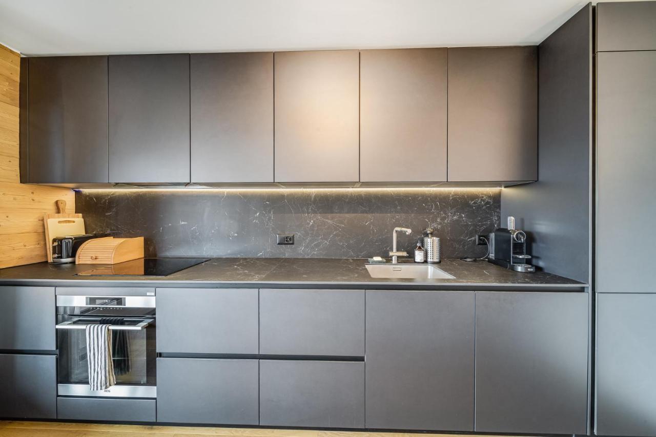 In The Heart Of Crans, Fireplace And Parking Exteriör bild